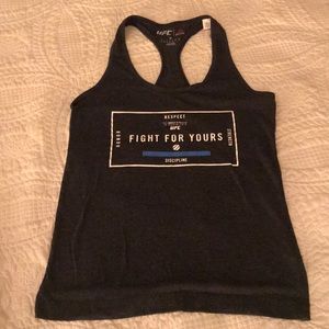 NWOT Grey Reebok UFC workout tank